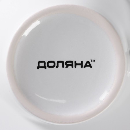 Coramic Dolyana mug Coffee Break, 370 ml, white color-6
