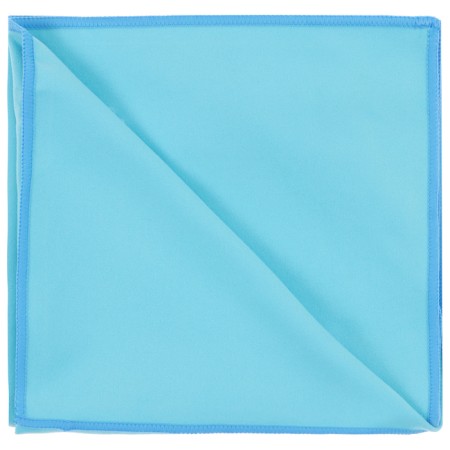 Microfiber towel, size 40x40 cm, blue color-3