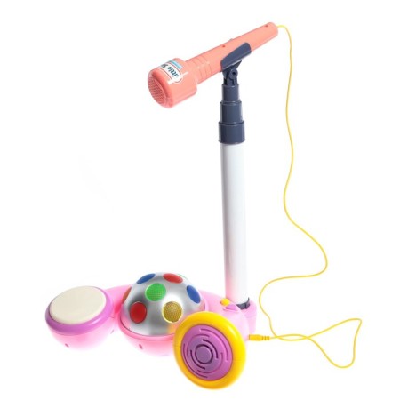 Microphone on the rack "Magic", with a disco-charm, audio-cable, mp3-1