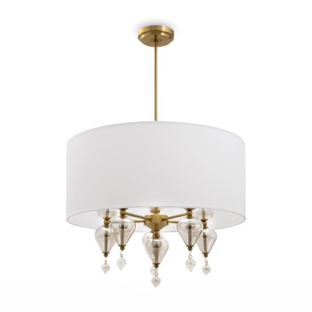 Freya FR5369CL-05BS1 RAise, 600x600x880 mm ceiling lamp, E14, 5x40W, brass color-2