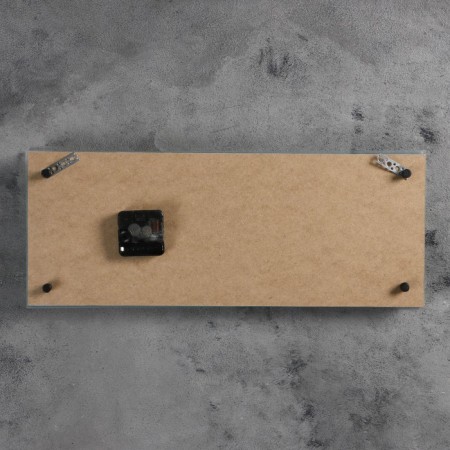 Carty clock is wall, series: flowers, "chamomile", 20 x 50 cm-2