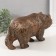 Figure "Bronze Bear" 18.5 x 14 x 36 cm