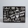 Gift folding box, packaging, Gift for Real Man, 25 x 18 x 10 cm