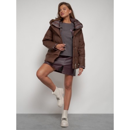 Winter jacket, size 48, brown color-20