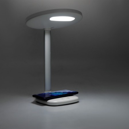 Luazon KZ-08 mirror, backlight, desktop, 30 diododes, wireless charging, lamp, white