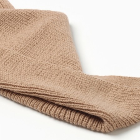 Women's cap, sandy color, rr 56-58-6