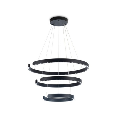 LED LED suspension Ambrella Light, Linetech, FL5888, LED, 90 W, 7200LUM, 3000-6400K, black color black-1