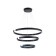 LED LED suspension Ambrella Light, Linetech, FL5888, LED, 90 W, 7200LUM, 3000-6400K, black color black