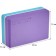 Bradex SF yoga block 0732, 23 x 15 x 7.5 cm, 130 gr., Purple color