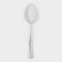 Spoon table "New", h = 19.8 cm, thickness of 1.2 mm, simplified processing, silver color