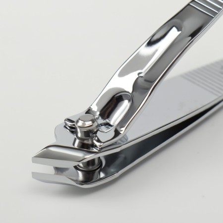 Kusachki - Kniper manicure, mowed blade, 6 cm, on the blister, silver color-2