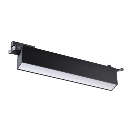 Snow -shaped single -phase three -core LED Novotech. Iter, 18W, LED, 66x315x36 mm, black color-2