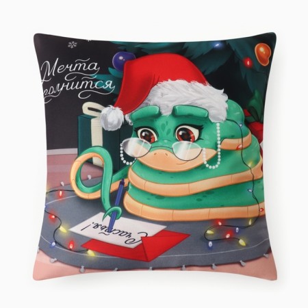 Ethel's pillow "Dream will come true" Ethel 40x40 cm, 100% p/e, velor-5