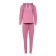 Women's costume (sweatshirt/trousers) Charlotte, dry rose, size 48
