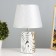 CALISE Table Lamp E14 40W silver 19x19x32 cm Risalux