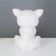Night "cat" LED from batteries 3haaa white 11x14x18 cm Risalux