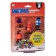 Set of Gang Beasts figures, with a red hero in a cloak, 5 pcs