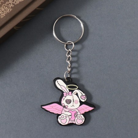 Acryl keychain bilateral "zombie lever" 3.6x4.2x0.2 cm-2