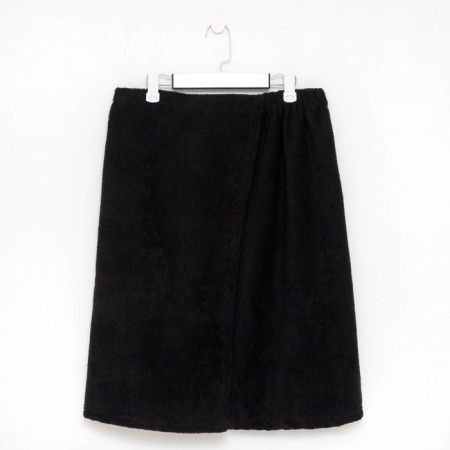 SUCH STOLE STOLE and I: Pareo towel 68*150cm + Chalma, central black, 100%HL, 320 g/m2-3