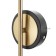 Bra "Techno" E27 40W gold-black 21x10x38cm