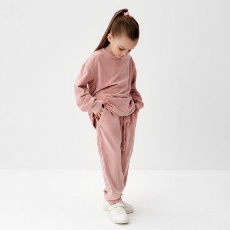 Kidshot (sweatshirt, trousers) KAFTAN PLUSHY R.36 (134-140), pink-7