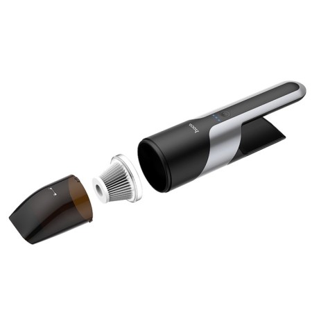 Portable vacuum cleaner Hoco PH16, wireless, 2000 mAh, 80 watts, capacity 120 ml, black-3