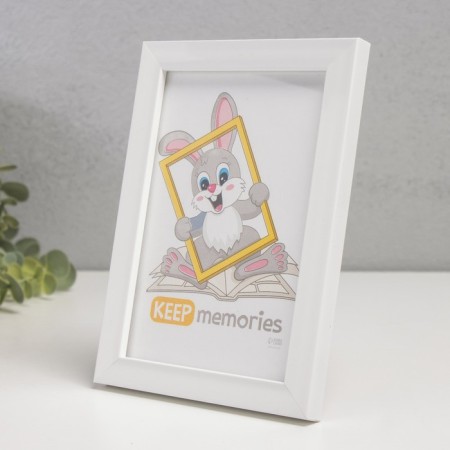 Photo frame Plastic "Format" 10x15 cm, white-1