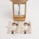 Table lamp with a photo frame 12x17cm (plastic insert) 20x20x35cm