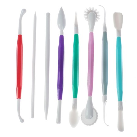 Set of sculpting tools, 8 pieces-3