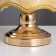 Aromarrier touchscap "Adele" G4 35W gold 16.5x16.5x25 cm Risalux