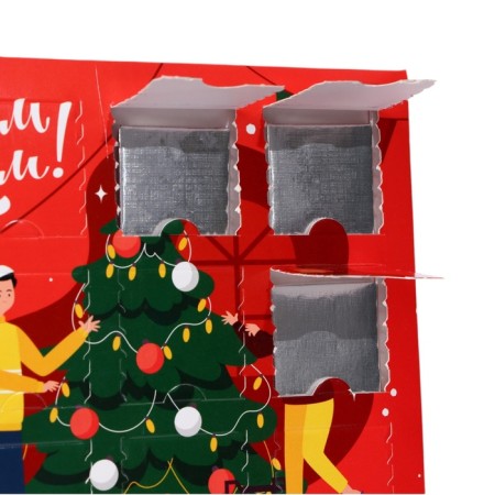 New Year. Advent calendar with chocolate "New Year's mood", 12 x 5 g-1