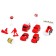 Set of children's machines "Fire Service", inertia, 5 pcs., Accessories