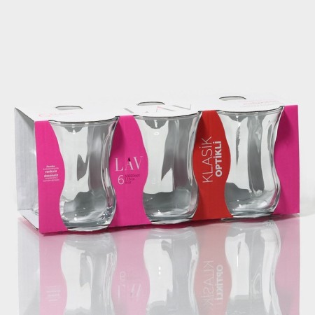 A set of glass glasses of Armode Classic, 100 ml, 5.7 × 8.3 cm, 6 pcs-4