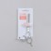 Filtering scissors with emphasis, blade - 6.5 cm, silver color