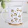Sublimation mug "bananas", with application