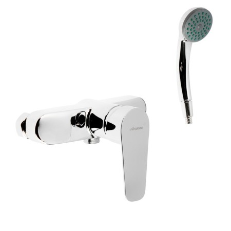 Shower mixer Accoona A8065, single -leaf, chrome