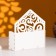 Kashpo wooden 18 × 6 × 20 cm envelope Radada "Blood", white give beautifully