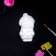 New Year's figure for painting with the suspension "Snowman boy" 12x8cm