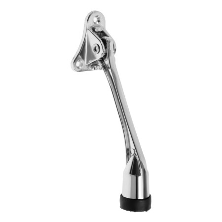 Door locomard lock, "goat leg", color chromium