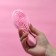 Comb - mini massage, 5.5 × 14 cm, the color is gentle - pink