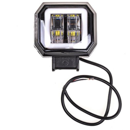 Farah LED SkyWay Off Road, square, 12 iv/24 V, 20 W, 6000 K, 6 diodes, 73x80 mm