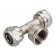 Aqualink tee, crimping, d = 16 mm x 3/4 "x 16 mm, tsang/nut/tsang