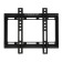 Ultramounts UM811F bracket, for TV, fixed, 17-43 ", 19.5 mm from the wall, black