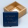 Folding box "Happy New Year", 15 x 15 x 7 cm, New Year