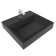 Sink over the Uperwood Top 60x55 cm washing machine, black matte