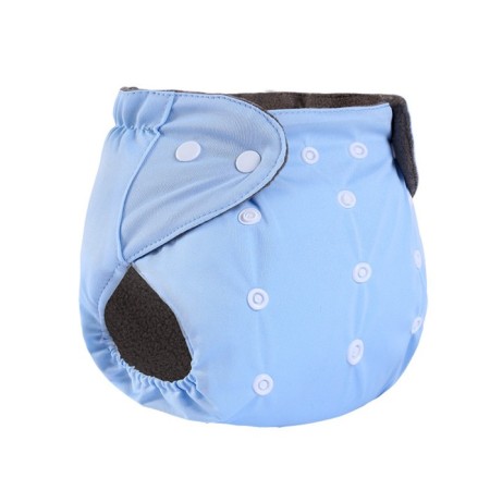 Panties-scammer, reusable, carbon-bamboo fabric, blue color, from 0-36 months.