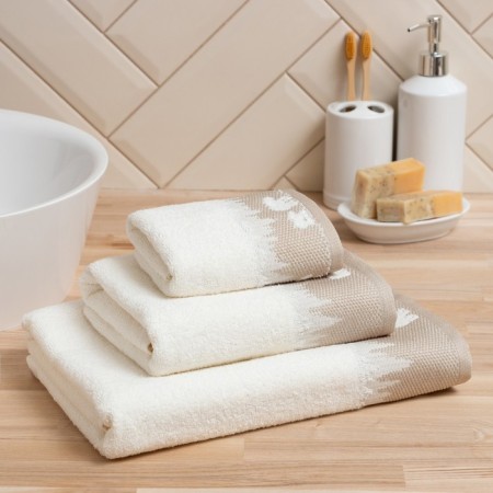 Trick Lovelife towel "Winter Dream" 30x60 cm, white, 100% cotton, 400 g/m2-1