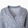 Female set (shirt/robe) for pregnant women, gray color, size 48