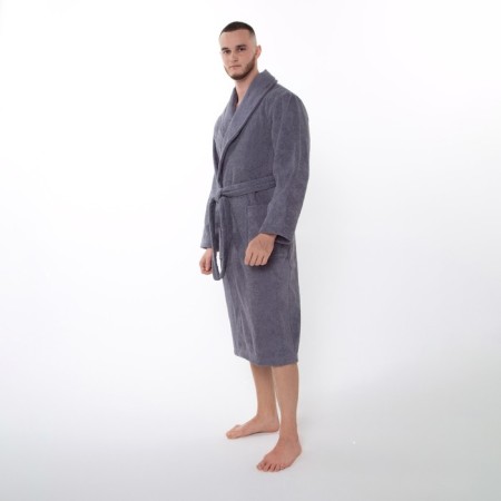 Male robe "Bann", color graphite, size 56-3