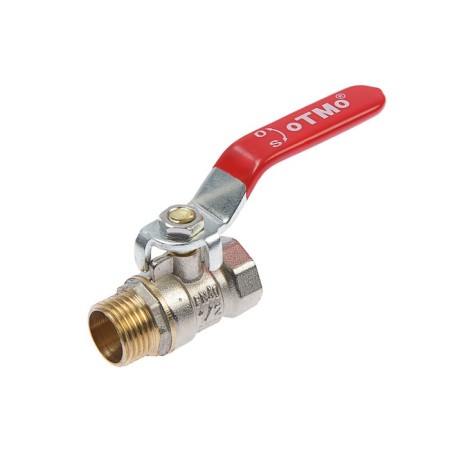 Ballic Otmo tap, internal/outer thread 1/2, pen, nickel -plated brass